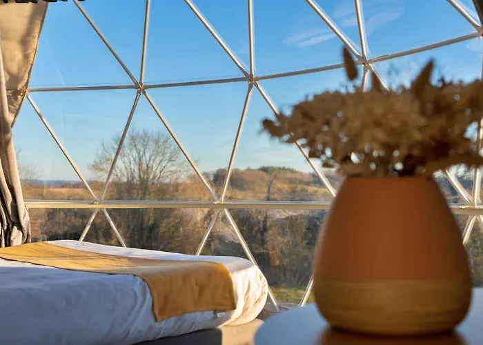 Luksusowy namiot Au Champ De L'insolite