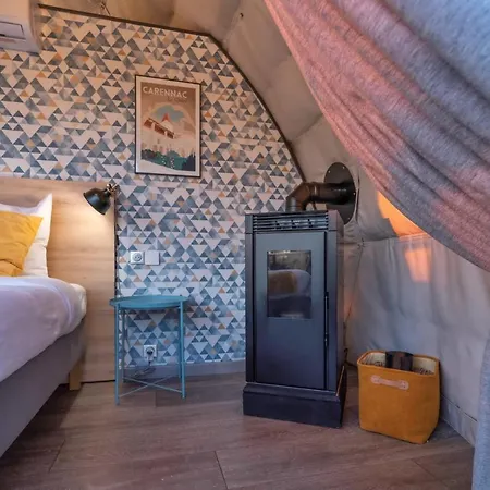 Luxury tent Au Champ De L'insolite *